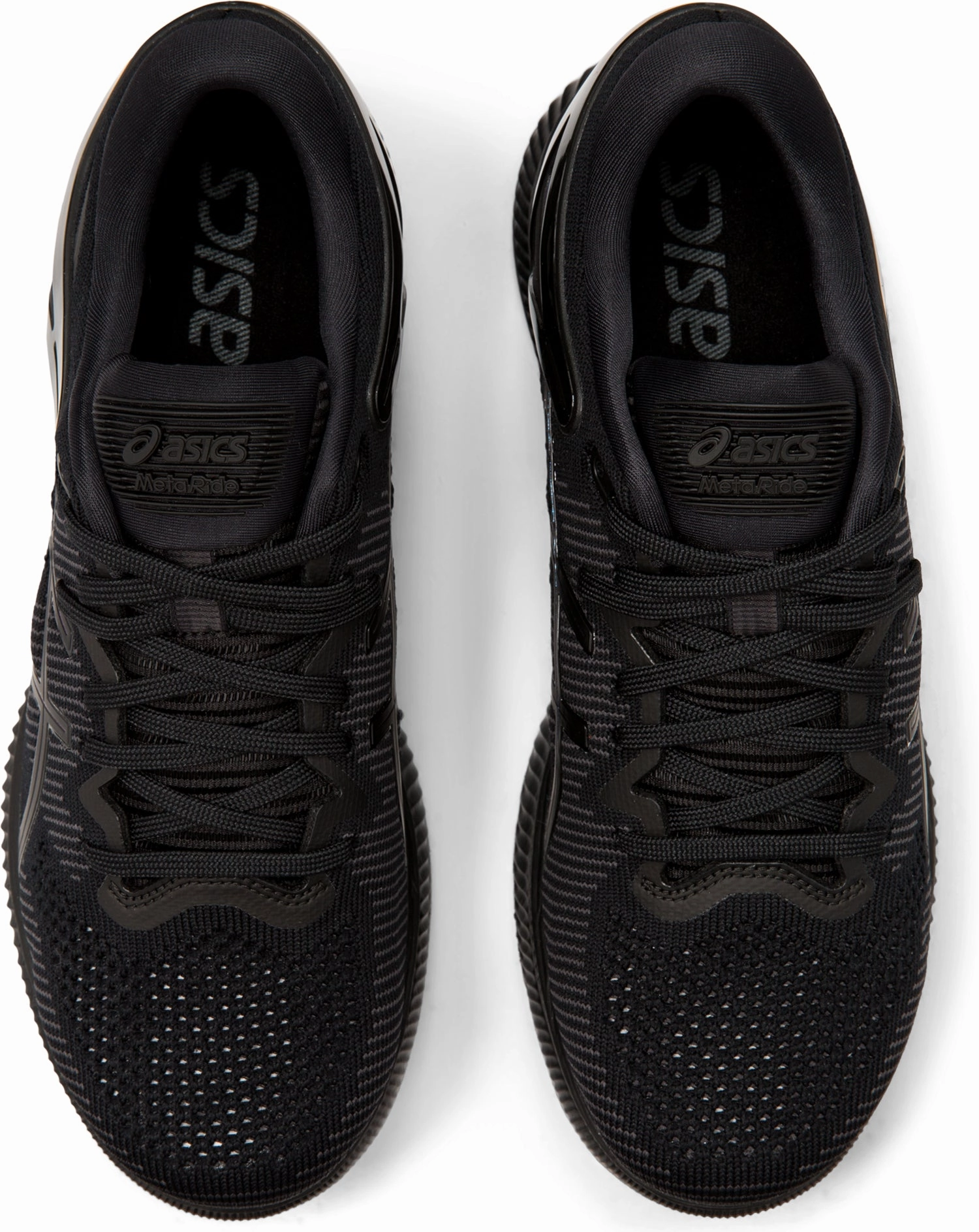 Ventilated Perforation System Asics MetaRide Mens Running Shoes - Black