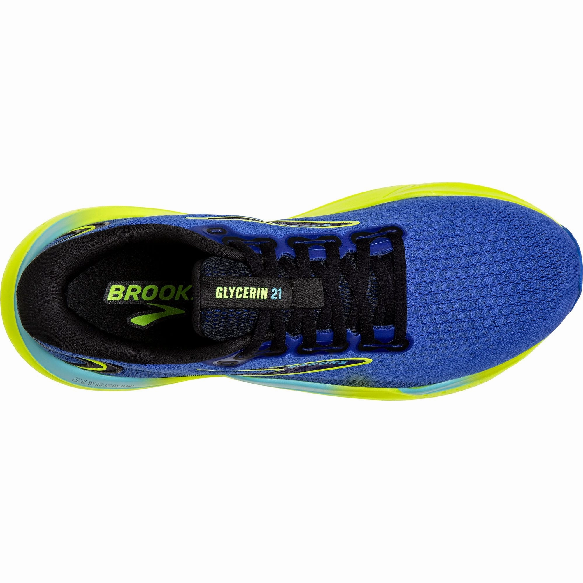 jogging accessory Brooks Glycerin 21 Mens Running Shoes - Blue