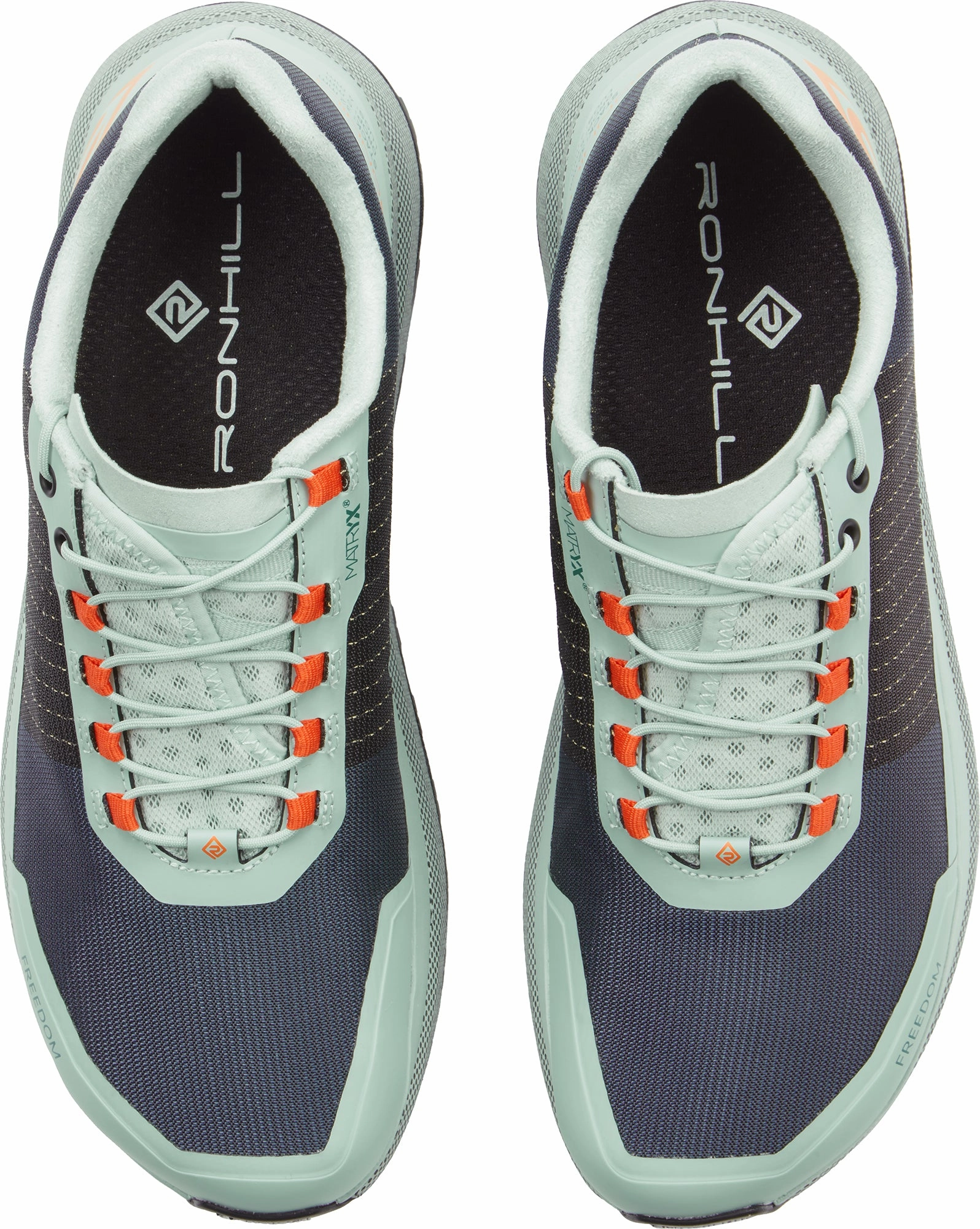 arch - support shoe details Ronhill Freedom Womens Trail Running Shoes - Green