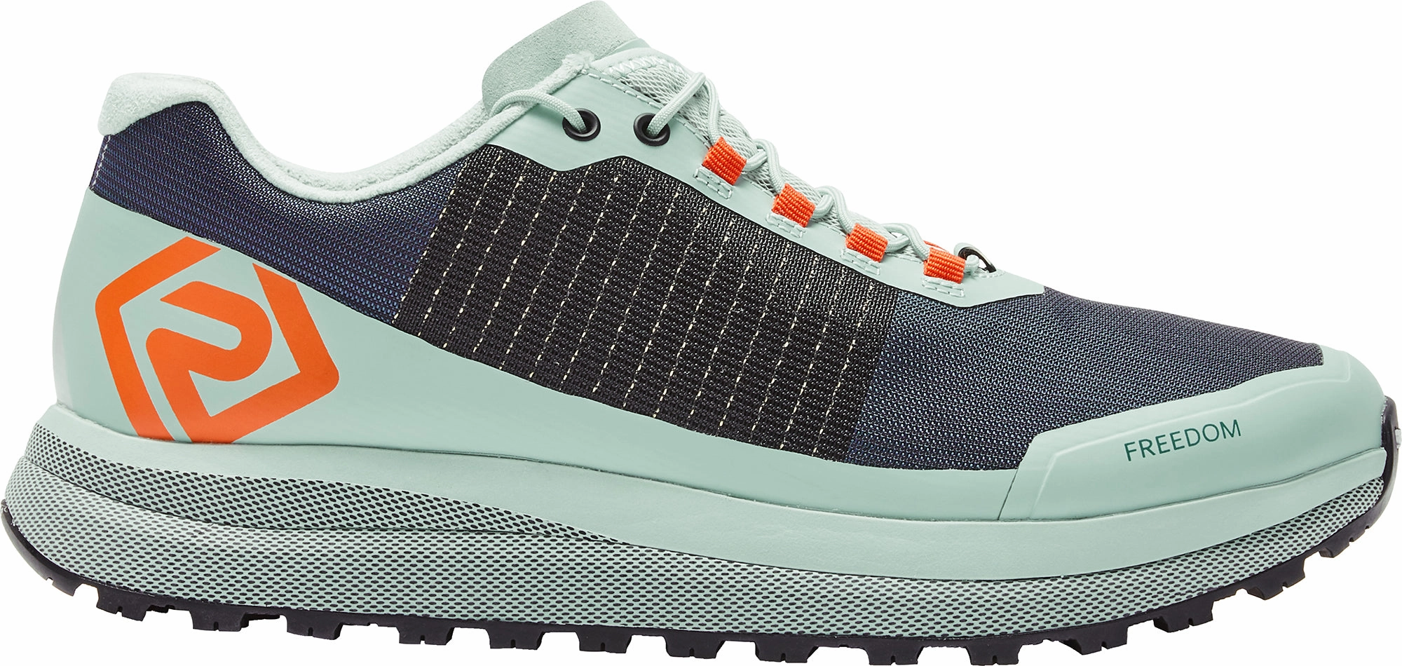 synthetic upper versatility adjustable - lacing running shoes Ronhill Freedom Womens Trail Running Shoes - Green