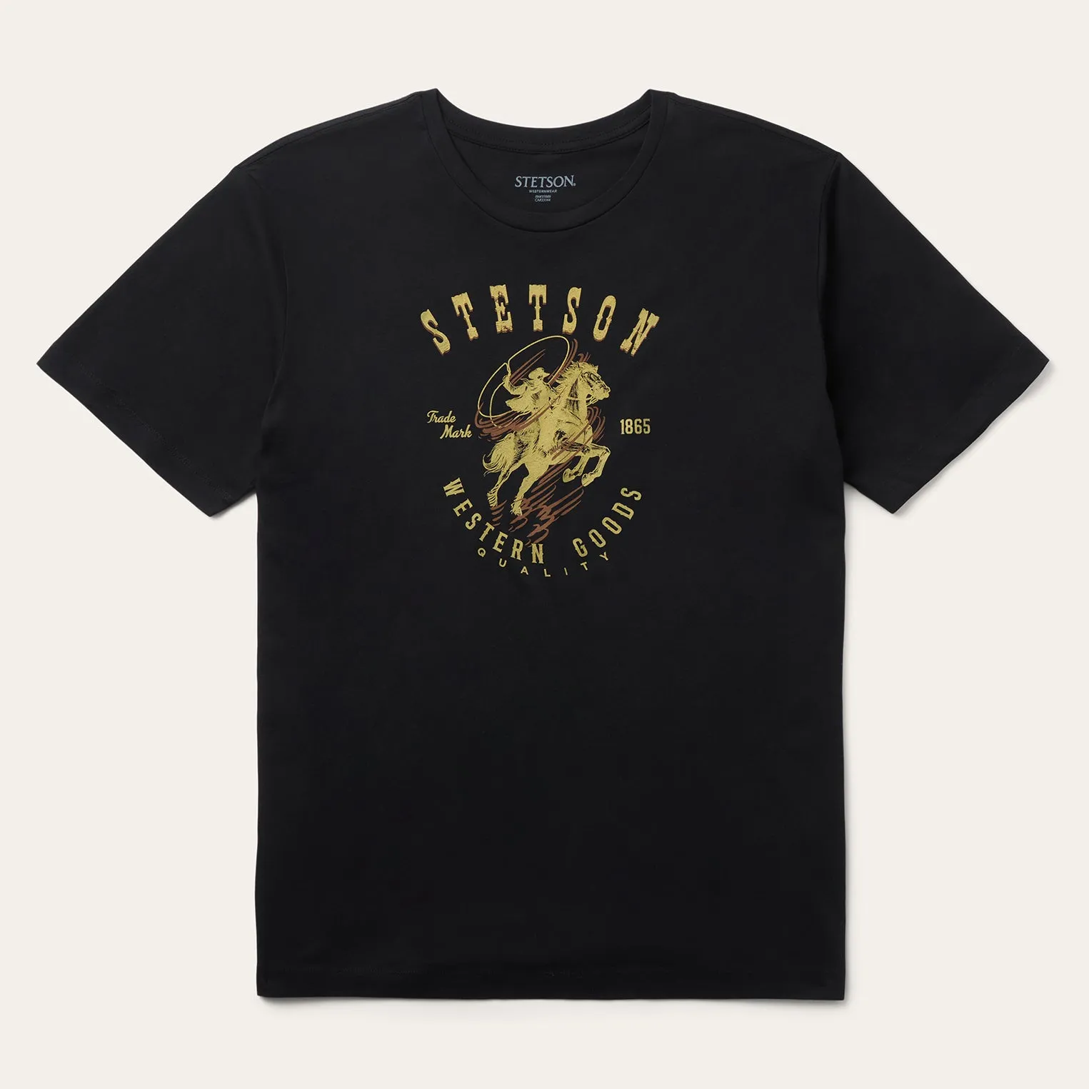 Roping Rider Graphic Tee Breathable Style Backpacking Trip