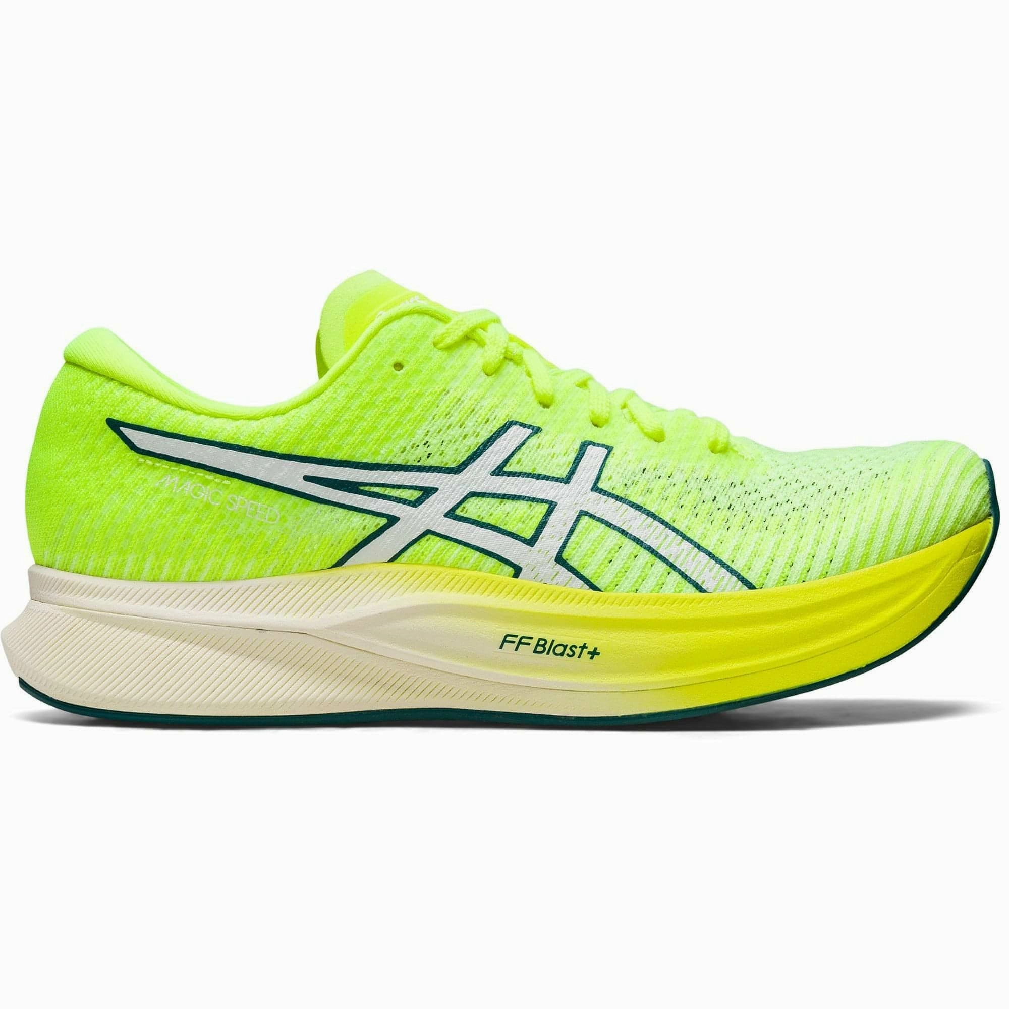 Anti Irritation Seams Asics Magic Speed 2 Womens Running Shoes - Yellow