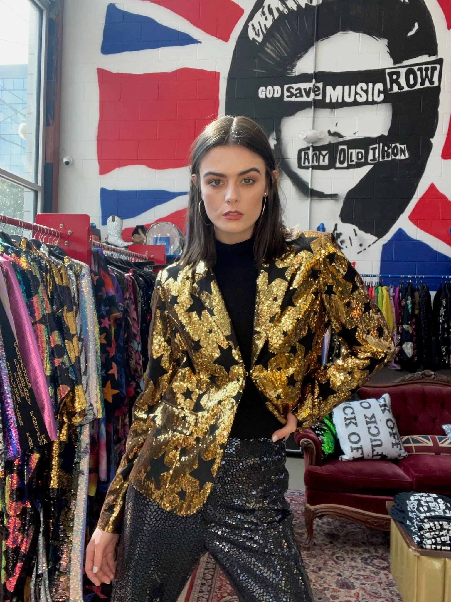 Reinforced Elbows Proclaim Any Old Iron Goldie Blazer