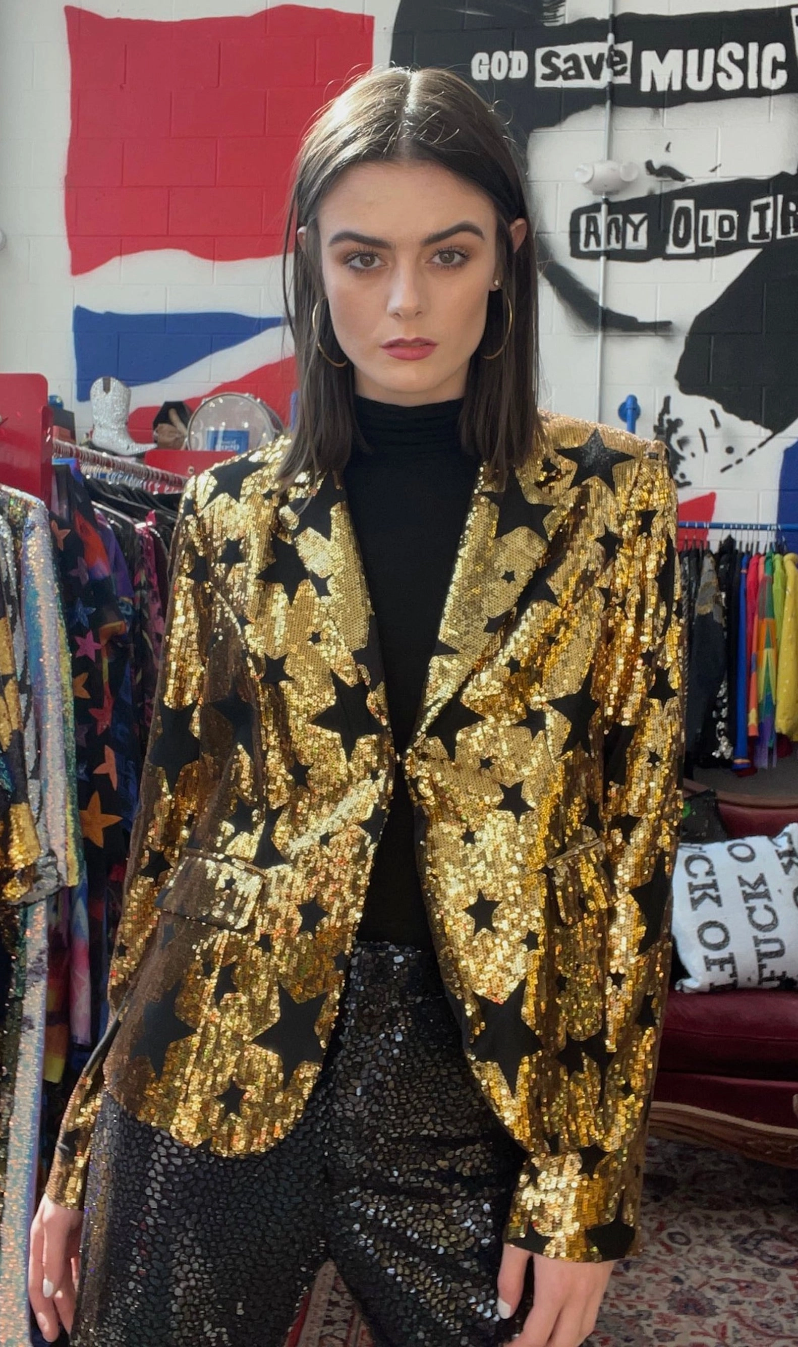 Resist Any Old Iron Goldie Blazer