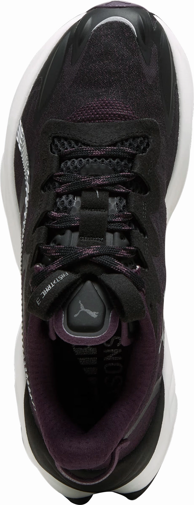 Puma Fast-Trac Nitro 3 Womens Trail Running Shoes - Black elastic materials police - training running shoes