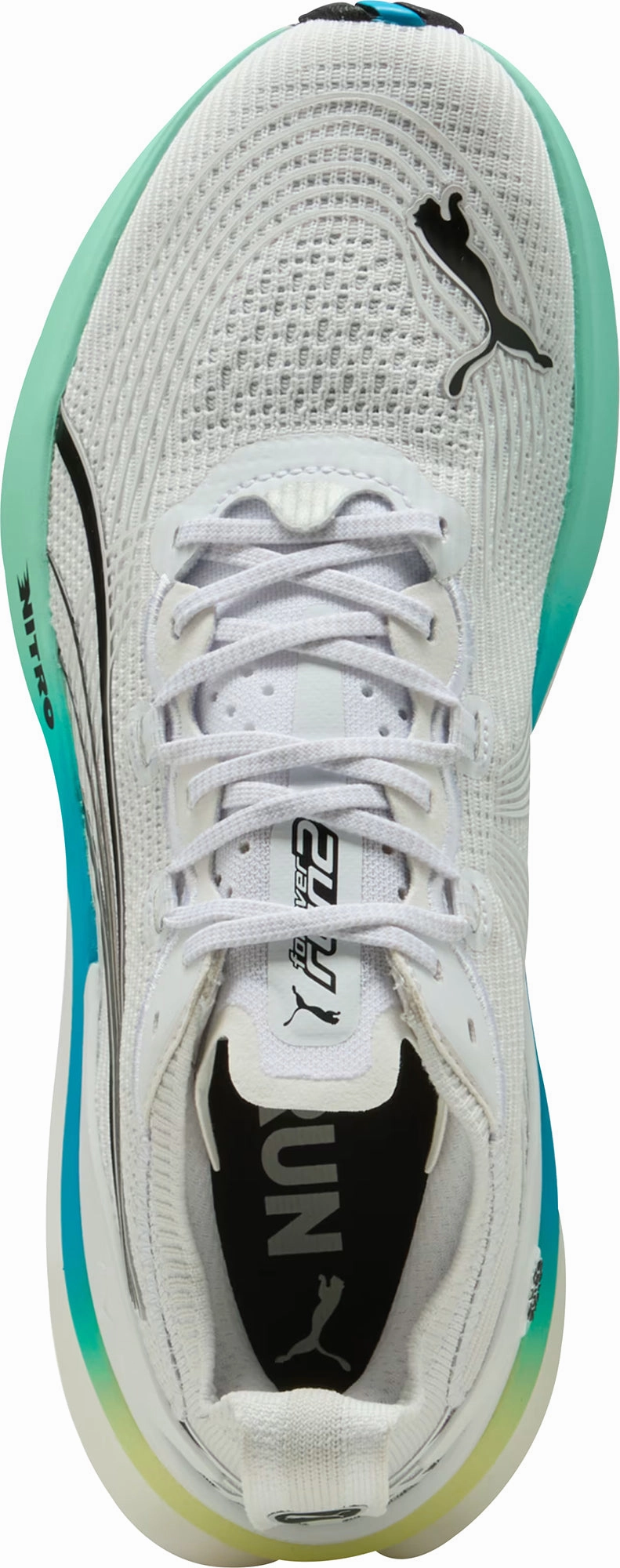 slip - resistant shoes Anti   Fatigue Puma ForeverRun Nitro 2 Mens Running Shoes - White