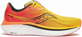 Saucony Ride 18 Mens Running Shoes - Yellow sprinters' shoes