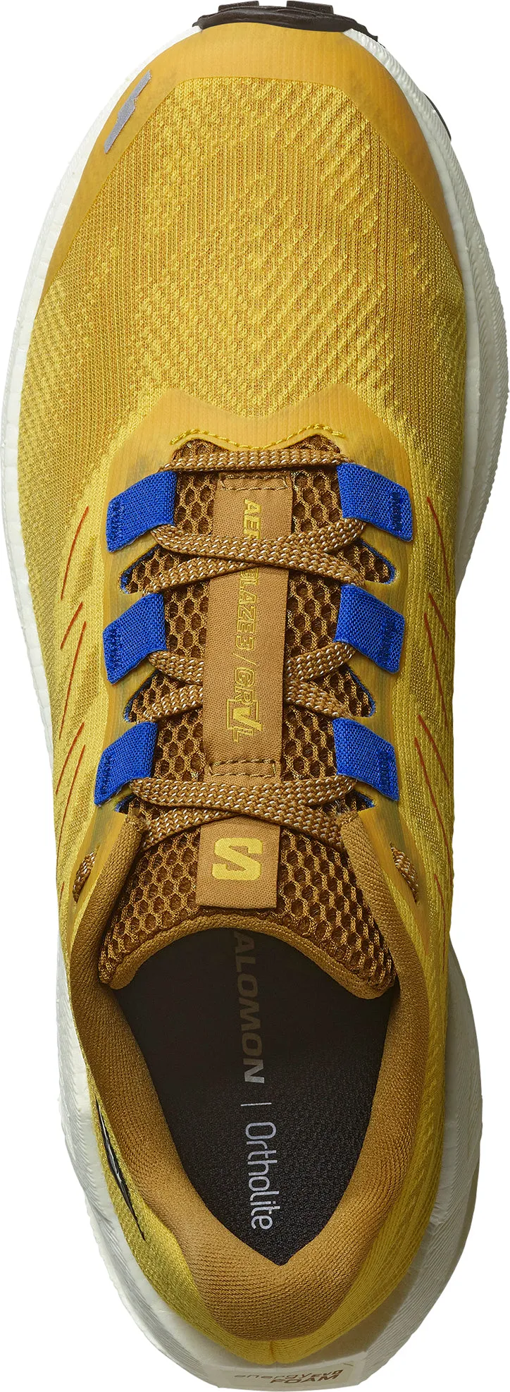 Salomon Aero Blaze 3 GRVL Mens Trail Running Shoes - Yellow Indoor Workout