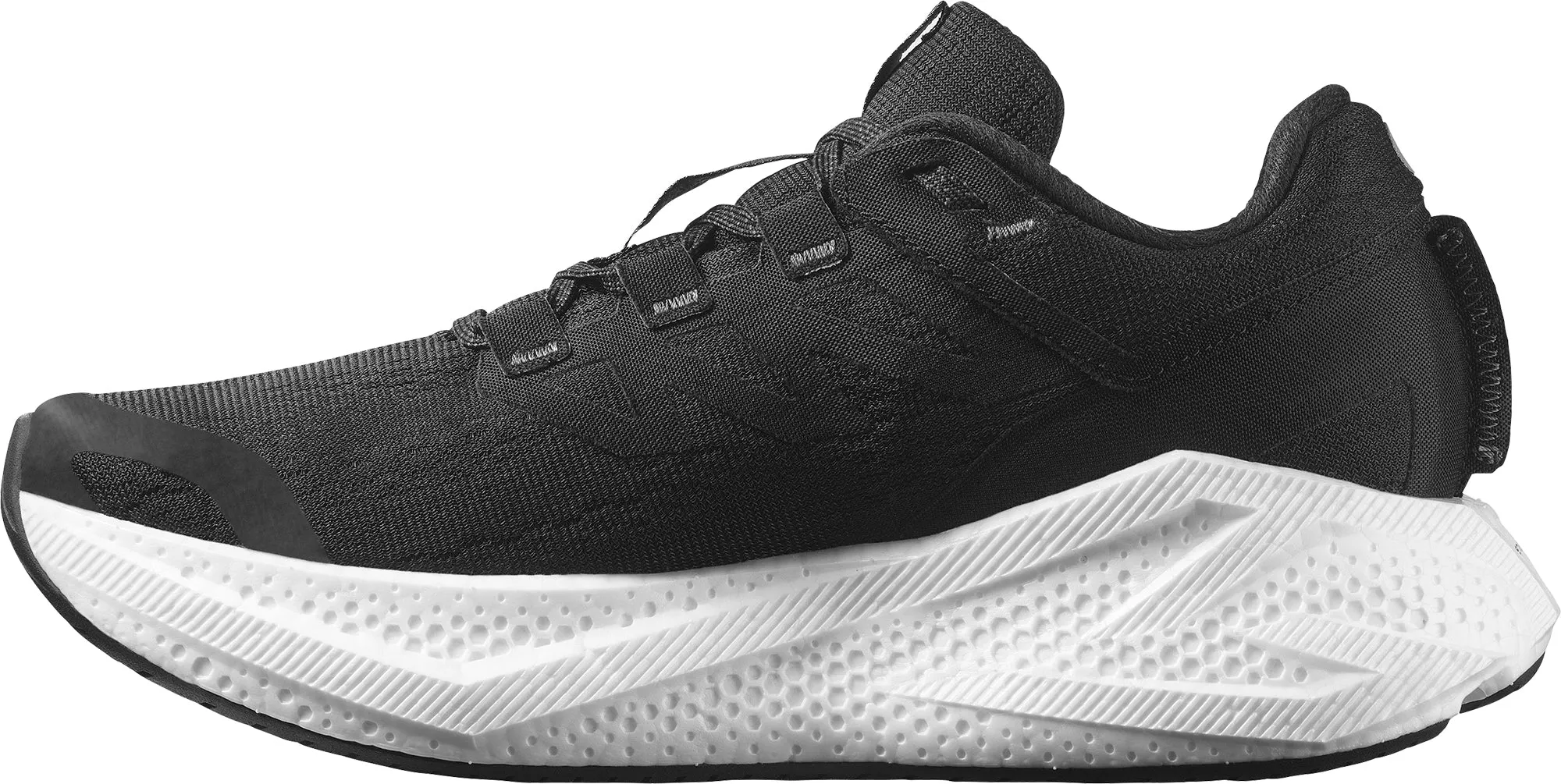 sprint training Salomon Aero Glide 3 Womens Running Shoes - Black