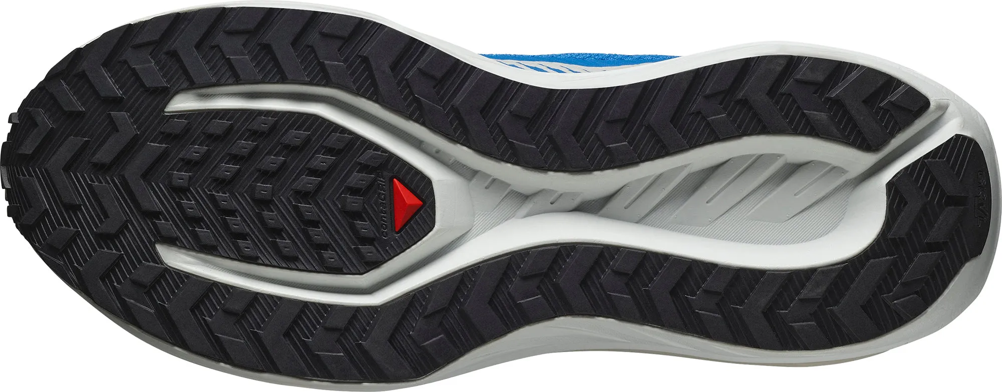 Salomon DRX DEFY GRVL Mens Trail Running Shoes - Blue streamlined - feature shoes