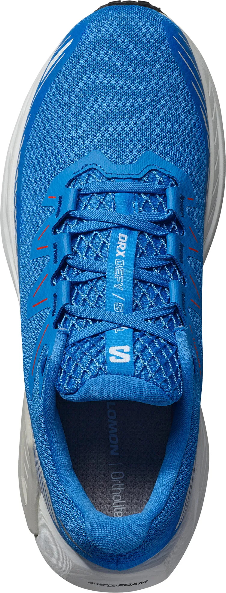 Compression Midsole Subtle Salomon DRX DEFY GRVL Mens Trail Running Shoes - Blue