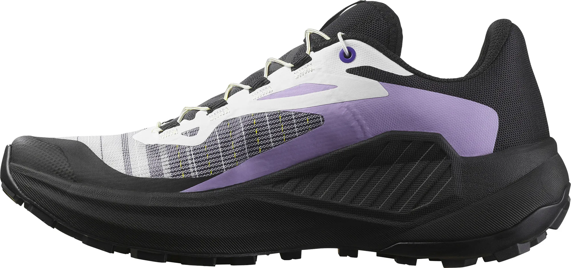 Salomon Genesis Womens Trail Running Shoes - Black Foot Recovery plyometric - training