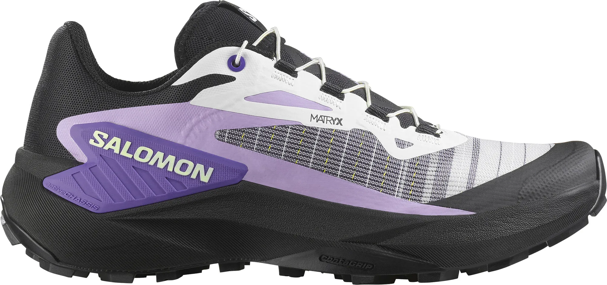 badminton shoes Salomon Genesis Womens Trail Running Shoes - Black
