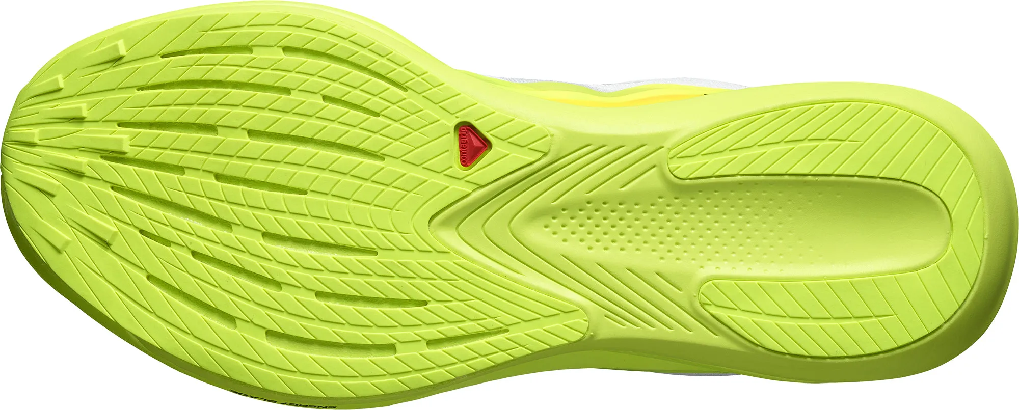 Salomon Phantasm 2 Mens Running Shoes - White running in a metal bridge area shoes