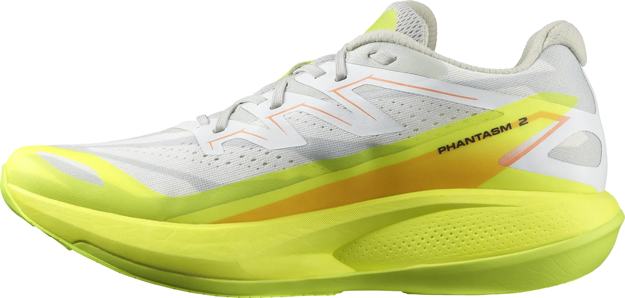 Salomon Phantasm 2 Mens Running Shoes - White Wide Stance Base