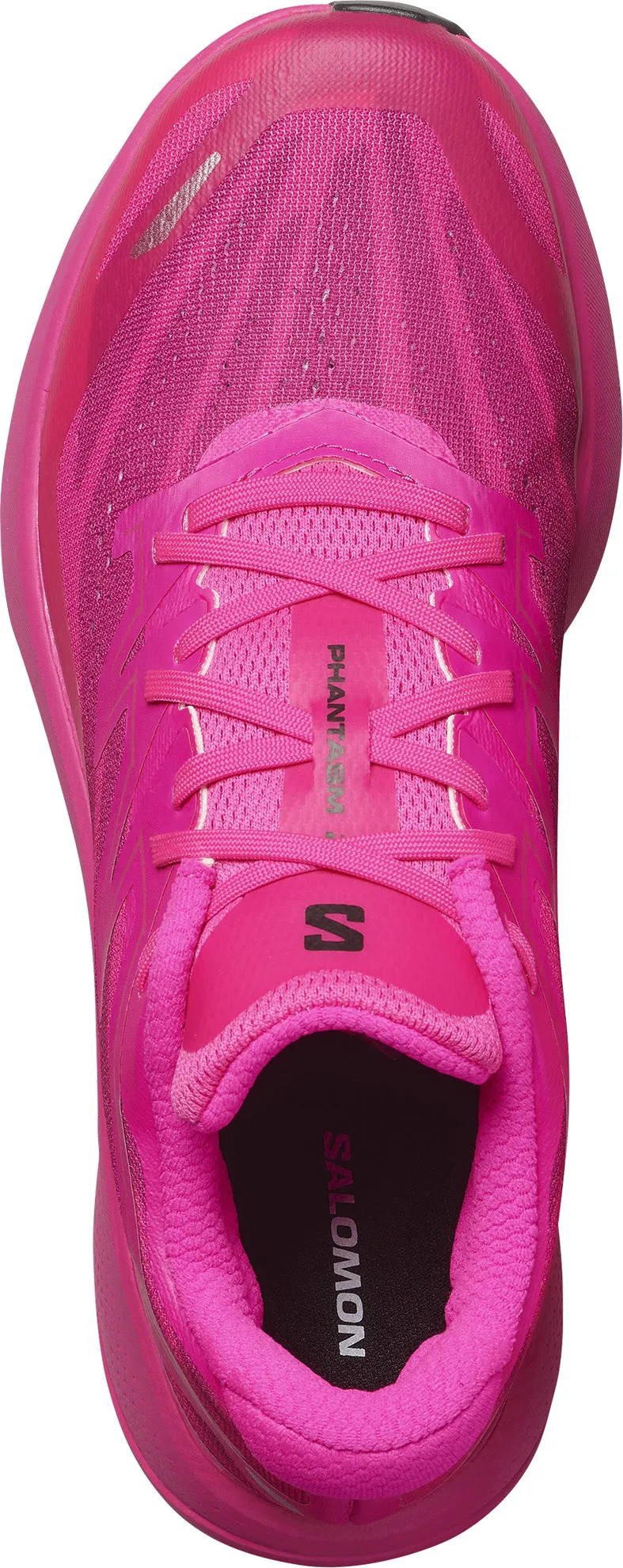 Stable Base Platform Quick Drying Synthetic Material Salomon Phantasm 2 Womens Running Shoes - Pink