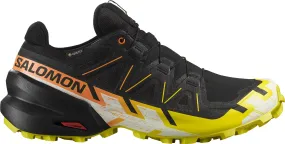Salomon Speedcross 6 GORE-TEX Mens Trail Running Shoes - Black post - run