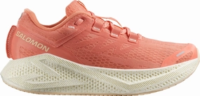 running during the day shoes Arch Comfort Salomon Aero Glide 3 Womens Running Shoes - Pink