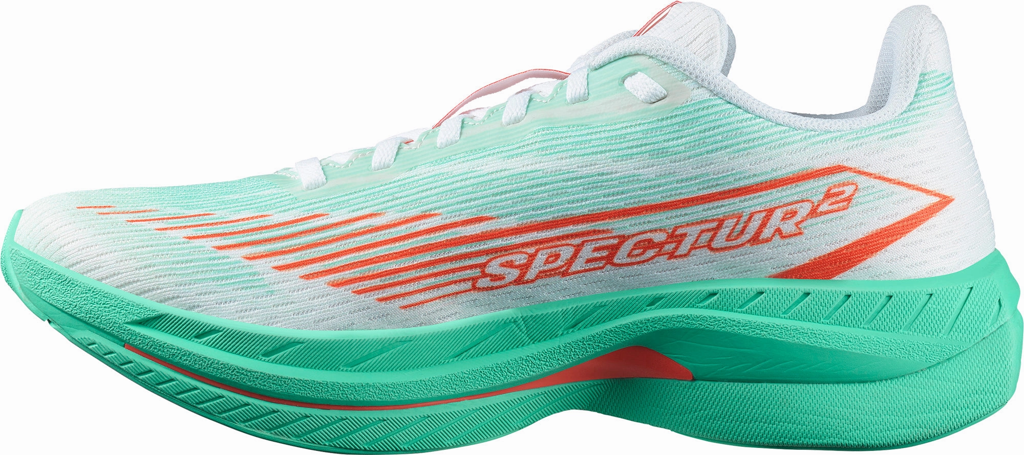 Toe Bumper odor - control technology Salomon Spectur 2 Mens Running Shoes - Green