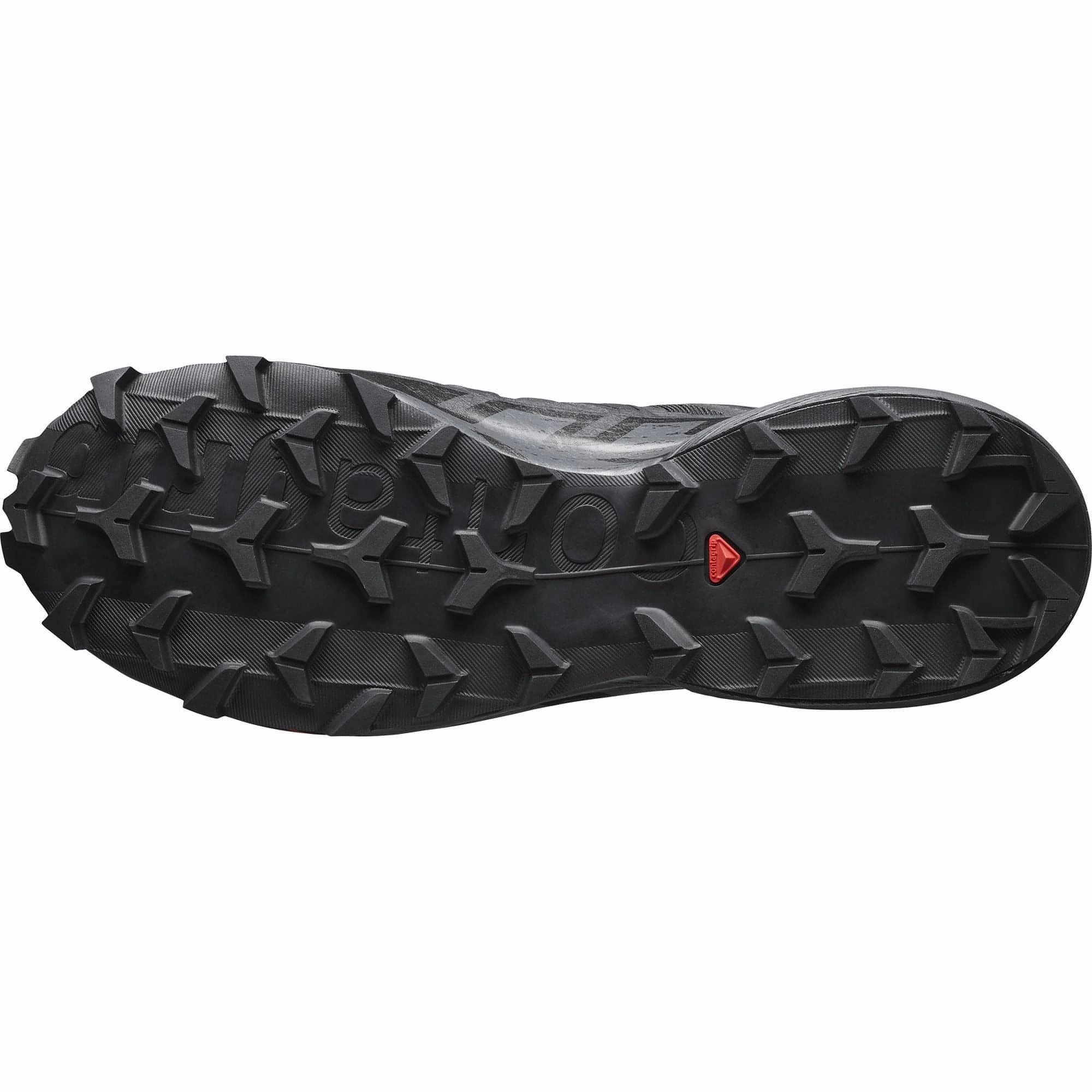 Salomon Speedcross 6 GORE-TEX Mens Trail Running Shoes - Black synthetic - leather - upper shoes running in the wind shoes