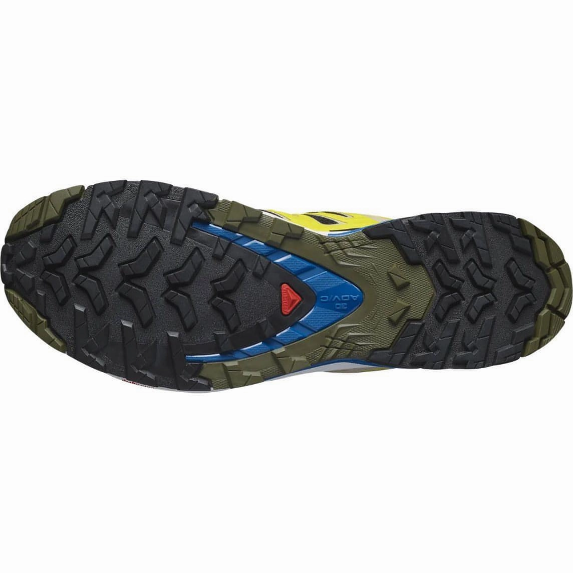 Grippy Sole Quick Dry Upper Fabric Salomon XA Pro 3D V9 GORE-TEX Mens Trail Running Shoes - Black