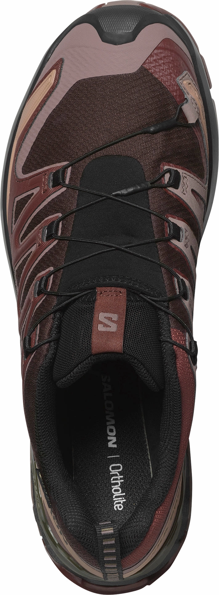 Gym - workout Metatarsal Support Salomon XA Pro 3D V9 GORE-TEX Mens Trail Running Shoes - Brown