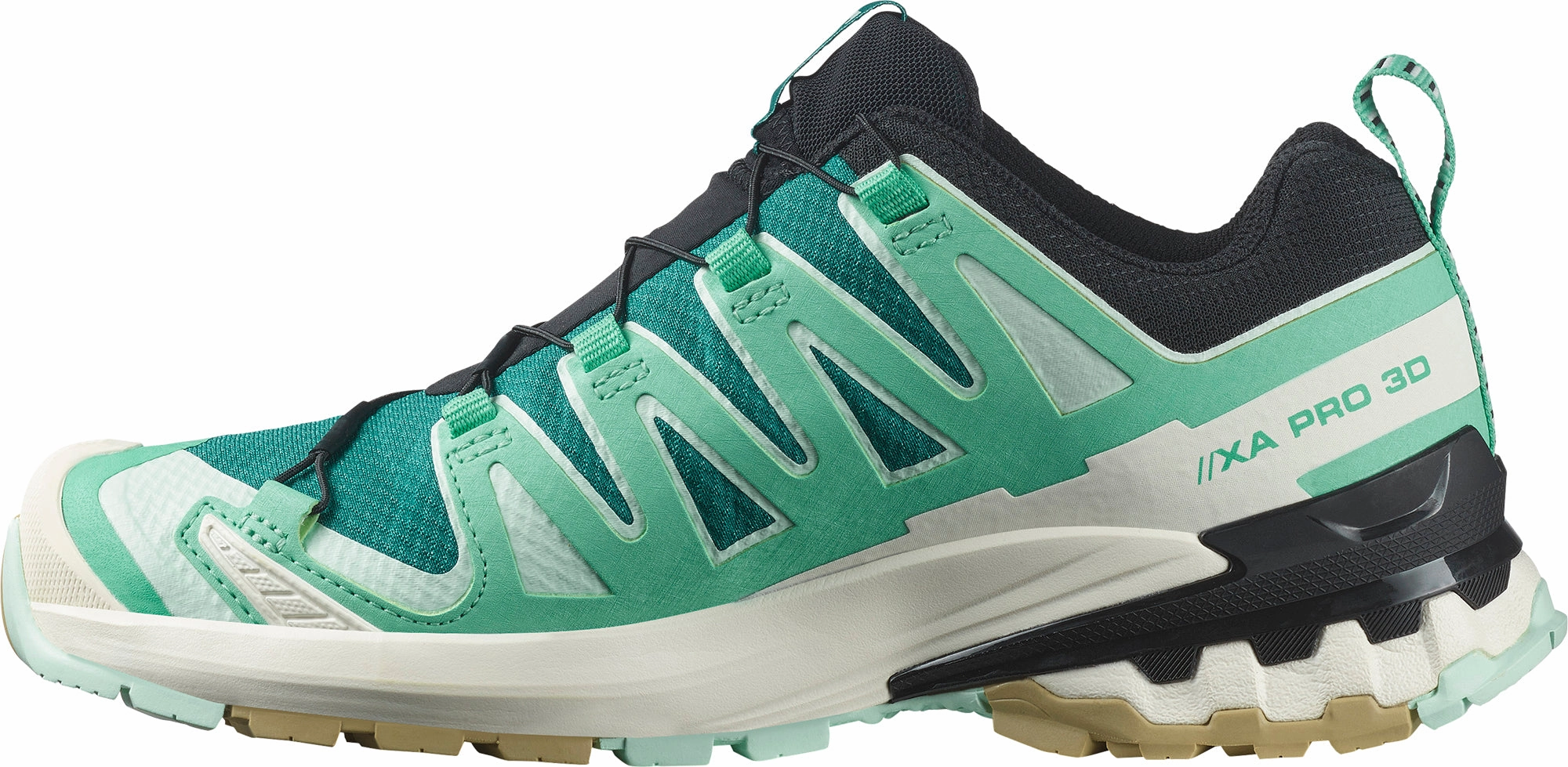 Salomon XA Pro 3D V9 GORE-TEX Womens Trail Running Shoes - Green competition shoes