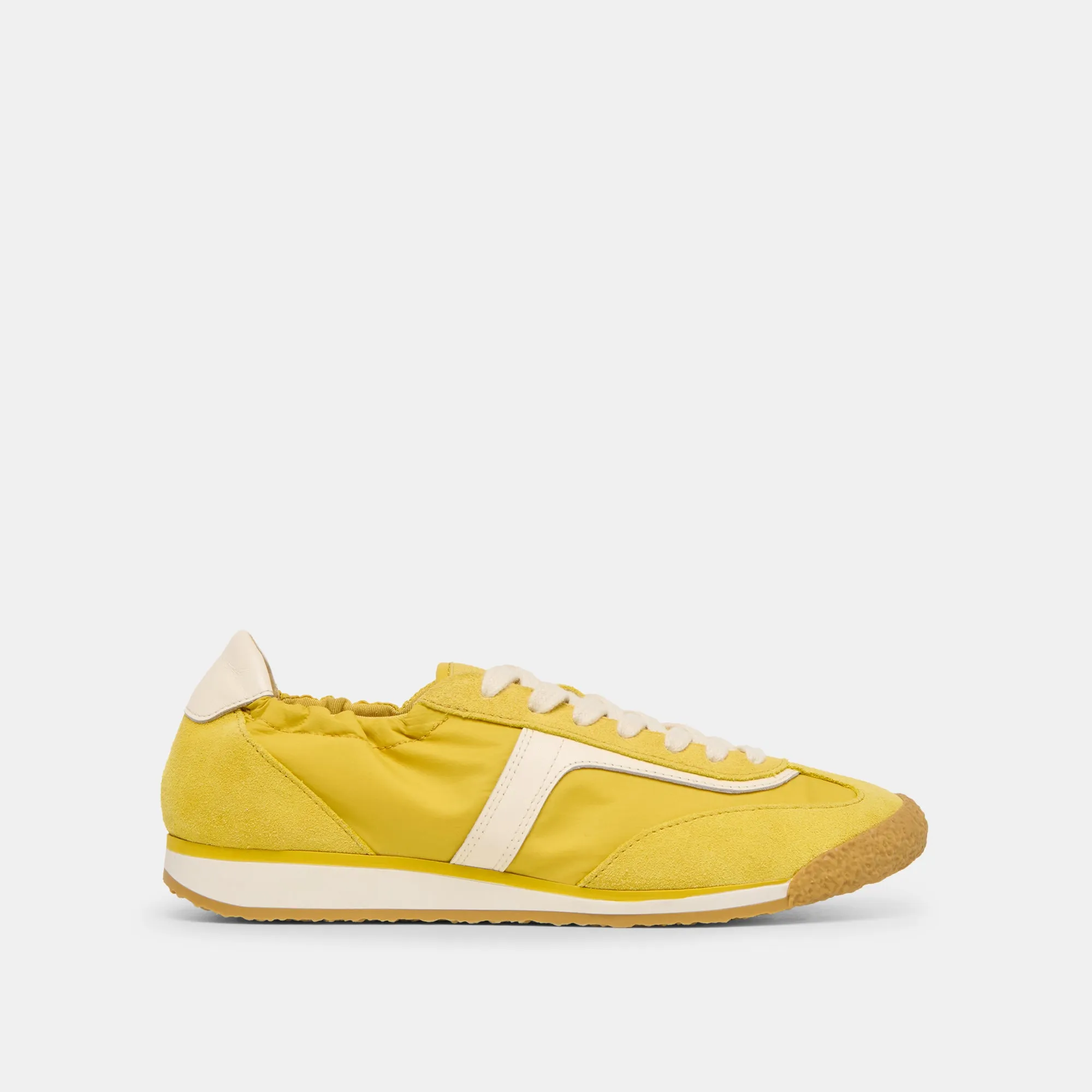 SARIYA SNEAKERS YELLOW NYLON Lifestyle Choice Impact Resistant Midsole