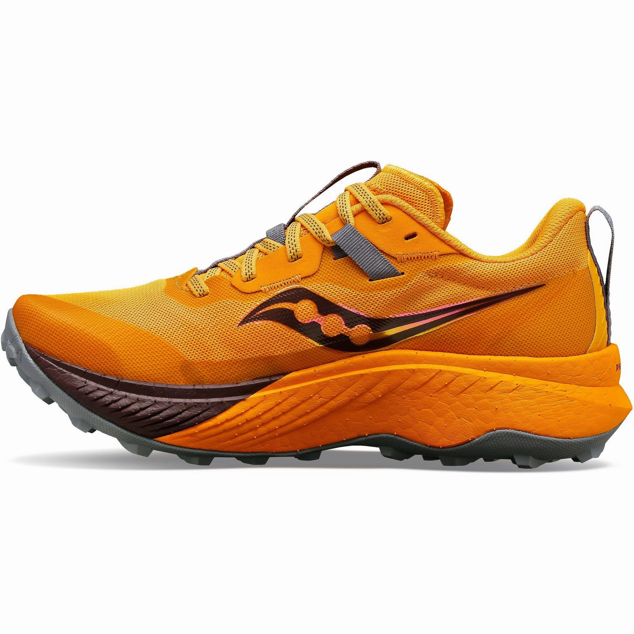 Saucony Endorphin Edge Womens Trail Running Shoes - Orange Sustainable materials running in dry tracks shoes
