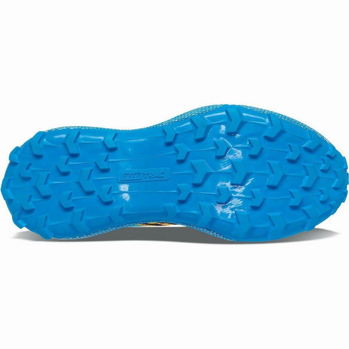 Saucony Endorphin Mid Mens Trail Running Shoes - Blue running in flat terrain shoes