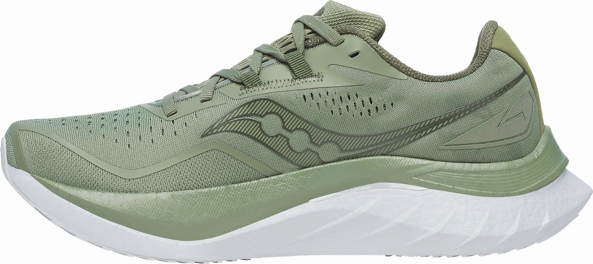 Slip Resistant Sole Saucony Endorphin Speed 4 Mens Running Shoes - Green