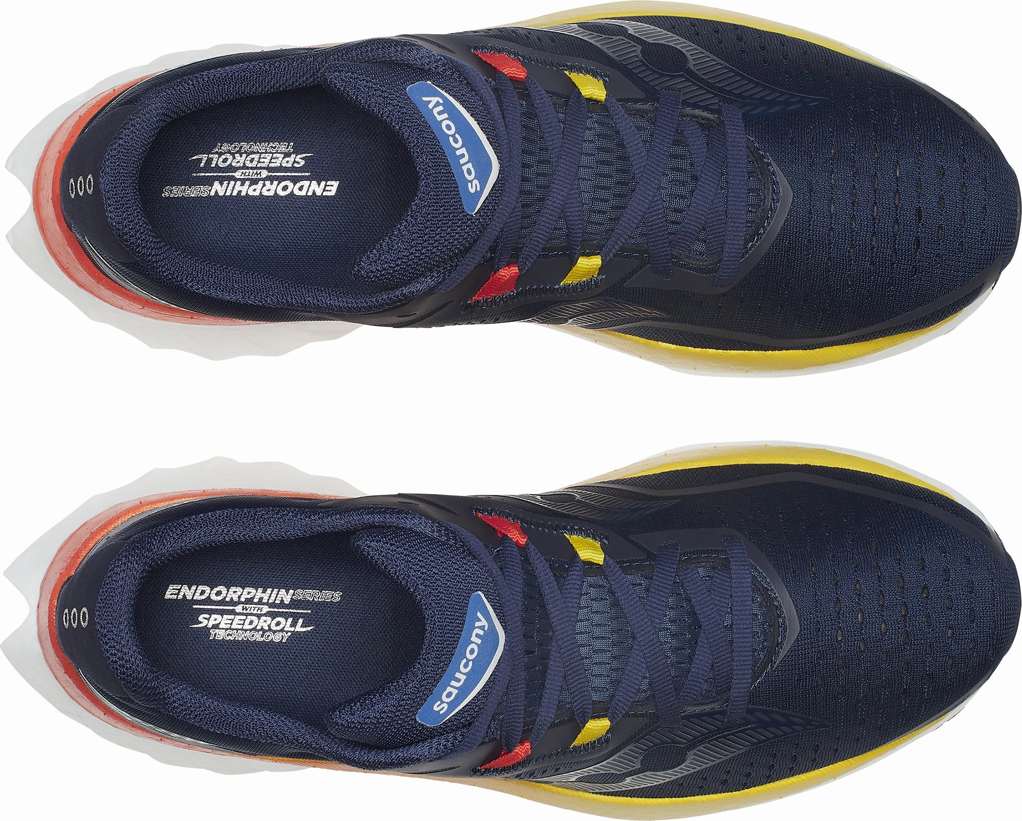 perforated - lining shoes Saucony Endorphin Speed 4 Mens Running Shoes - Navy