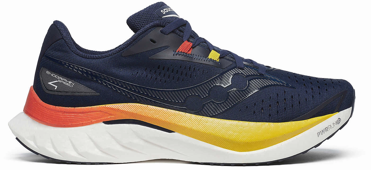 backpacking - running shoes Saucony Endorphin Speed 4 Mens Running Shoes - Navy