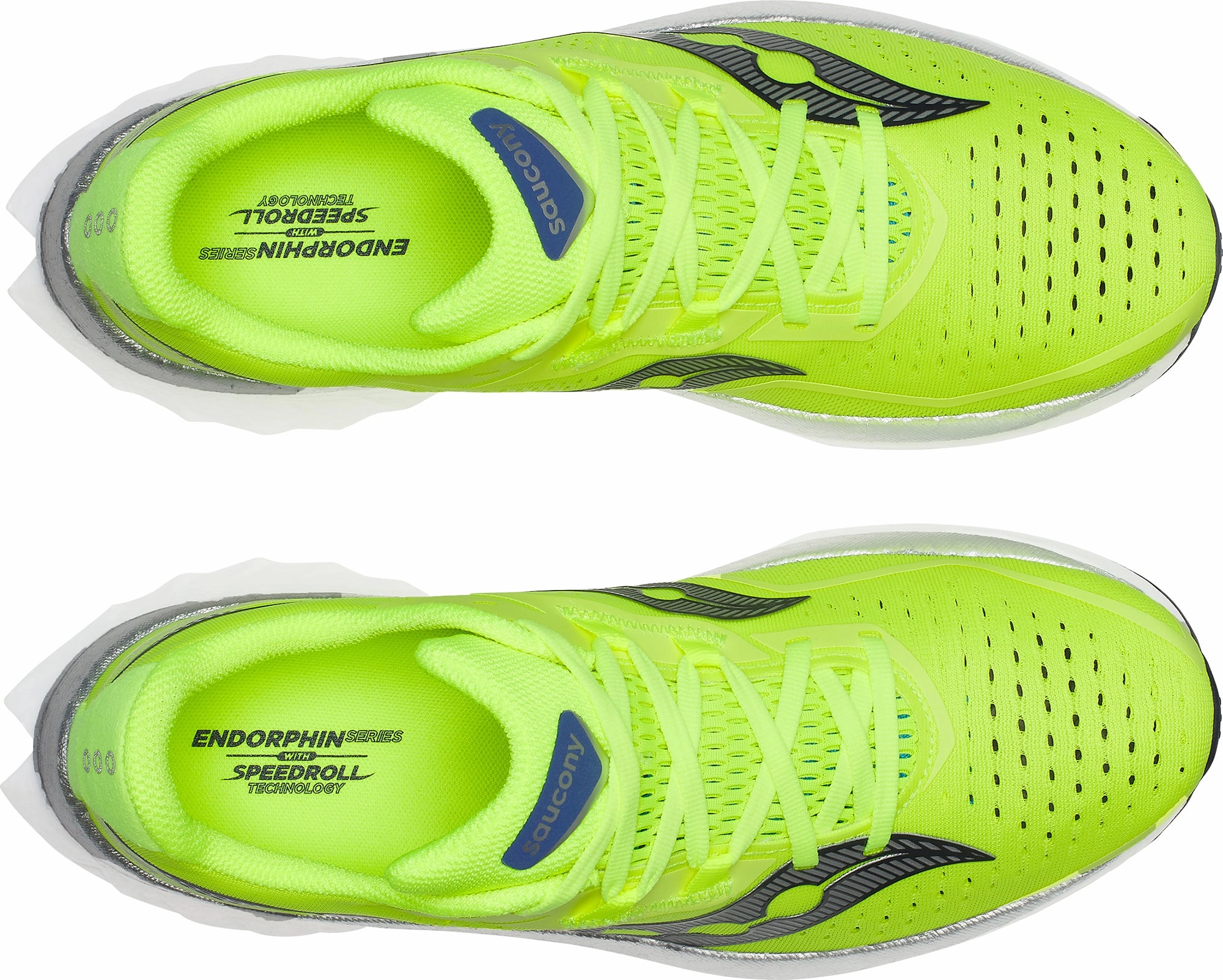 Saucony Endorphin Speed 4 Mens Running Shoes - Yellow Non Slip Heel Grip