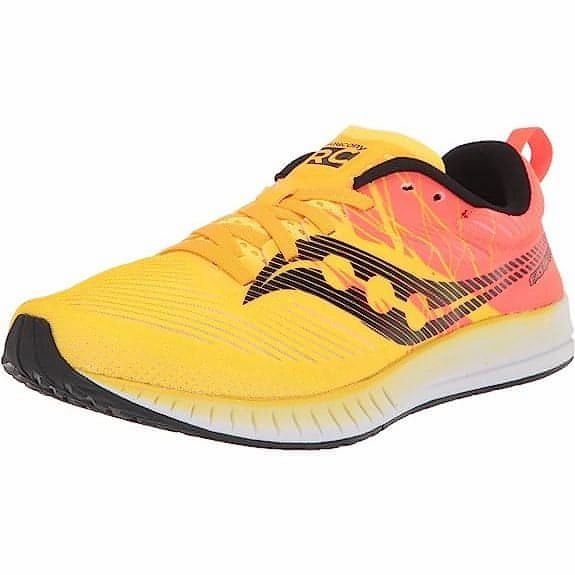 squash shoes baggy running option Saucony Fastwitch 9 Womens Running Shoes - Yellow