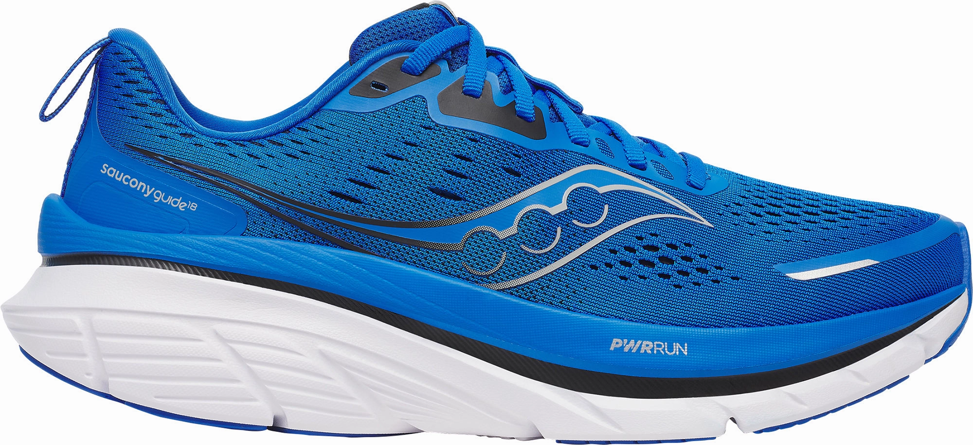 Rockered Propulsion Plate circuit - training running shoes Saucony Guide 18 Mens Running Shoes - Blue