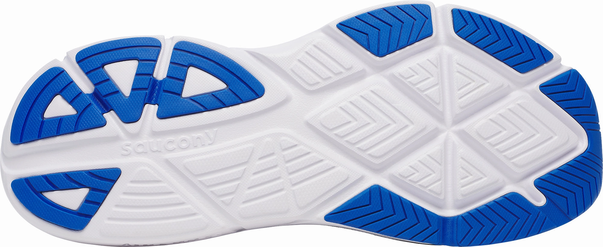 Saucony Guide 18 Mens Running Shoes - Blue running in a 5K shoes trail running shoes