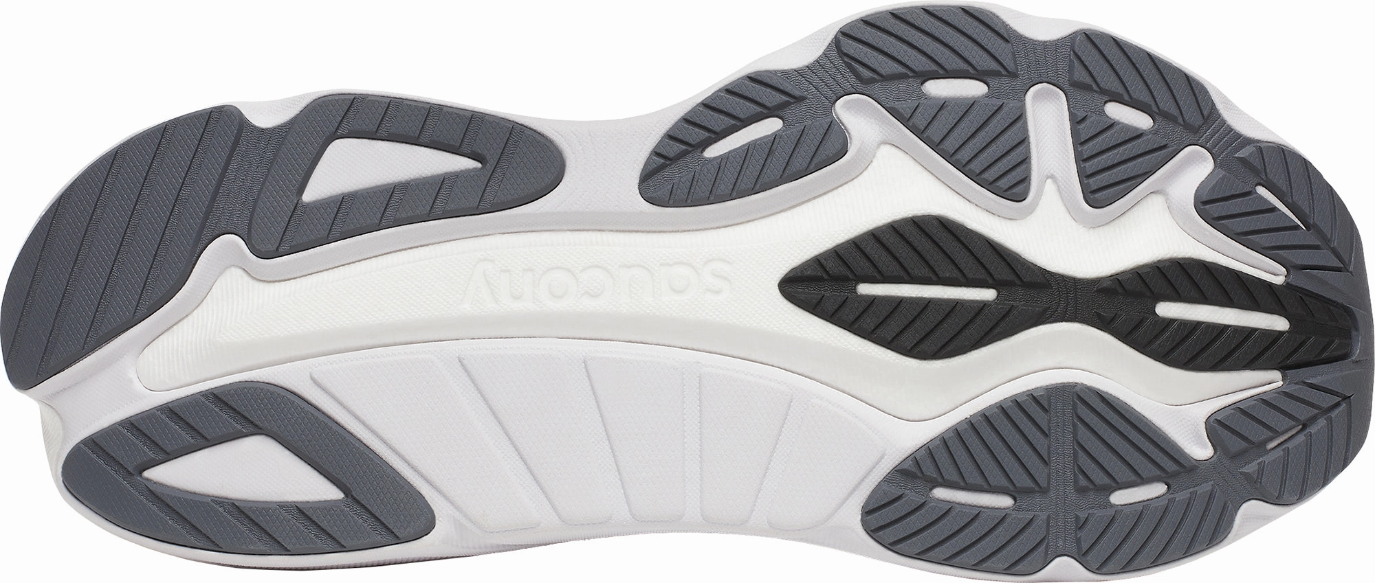 Saucony Hurricane 24 Mens Running Shoes - Black Cushioned Insoles