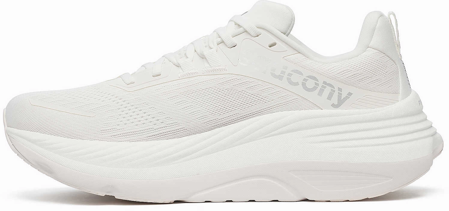 morale - enhancing Saucony Hurricane 24 Mens Running Shoes - White