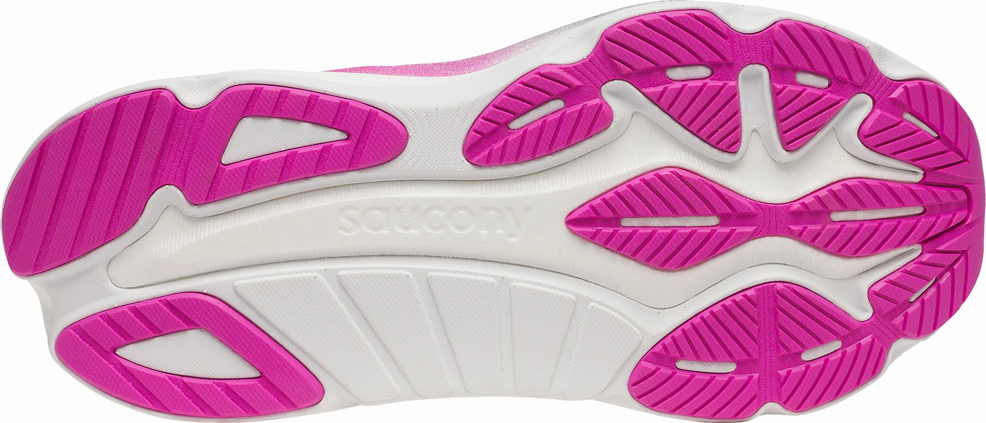 Dynamic Arch Lock Hyperlock Heel System Saucony Hurricane 24 Womens Running Shoes - Blue