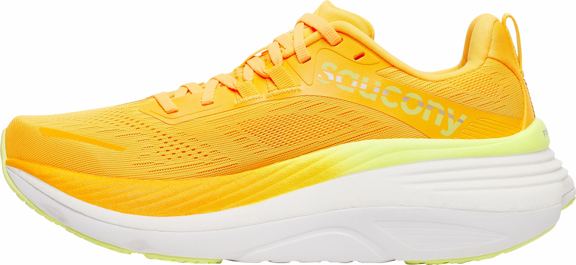 Saucony Hurricane 24 Womens Running Shoes - Yellow court players' shoes