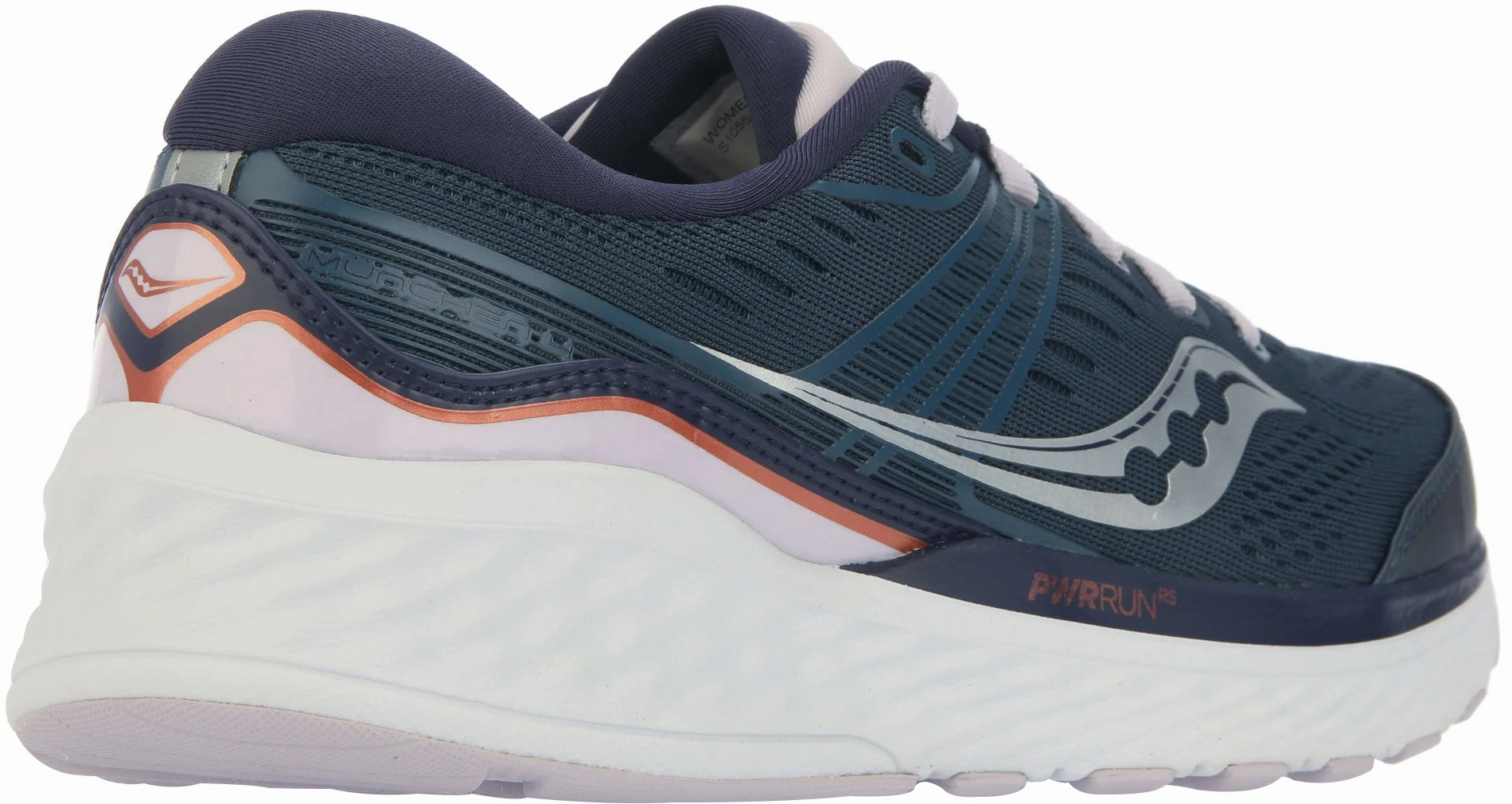 Balanced Stack Height Saucony Munchen 4 Womens Running Shoes - Blue