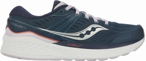 Saucony Munchen 4 Womens Running Shoes - Blue Nano Grip Tread