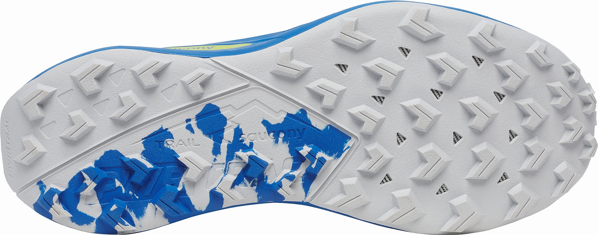 Saucony Peregrine 15 Mens Trail Running Shoes - Blue judo shoes