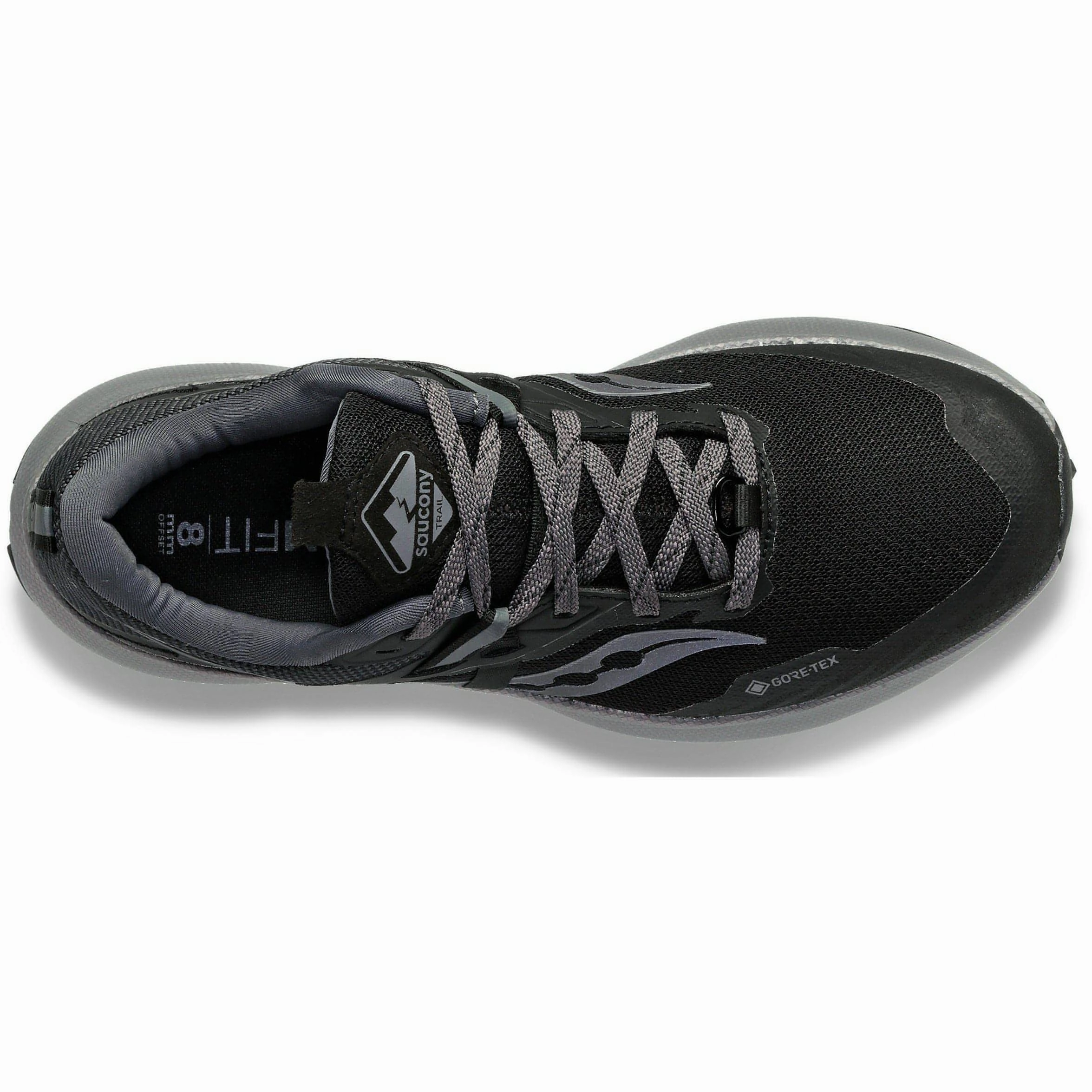 Saucony Ride 15 TR GORE-TEX Womens Trail Running Shoes - Black Beginner - runner high - end quality shoes