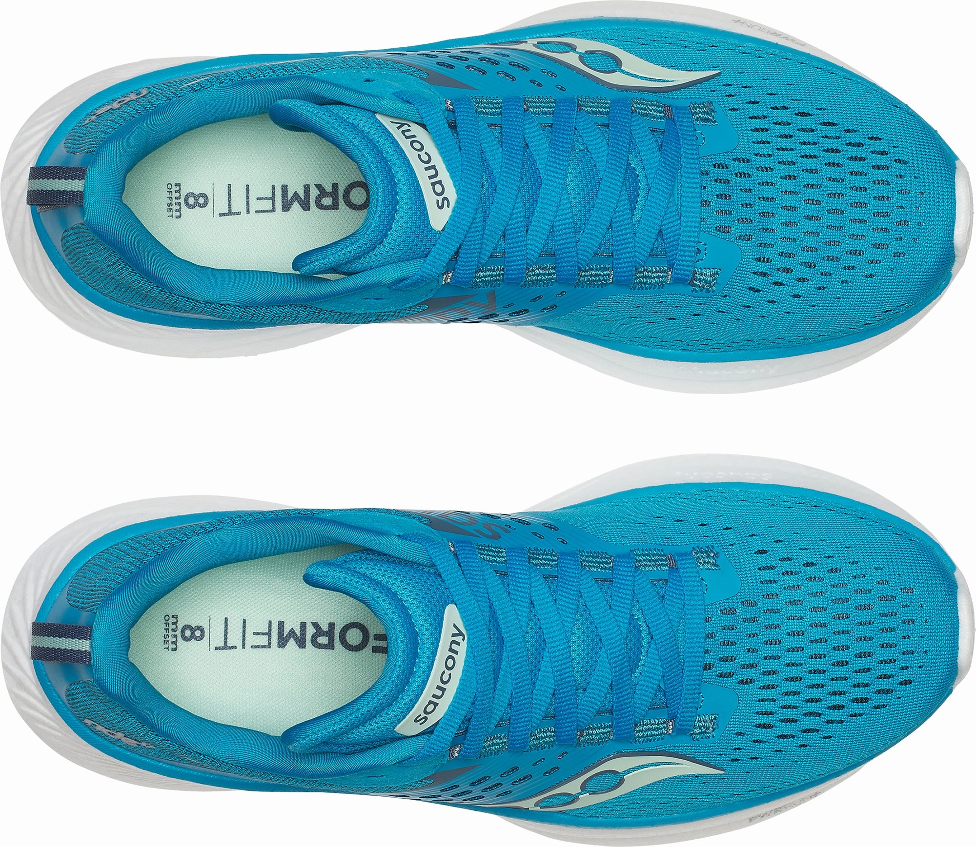 Saucony Ride 17 Womens Running Shoes - Blue Ultra Lightweight Frame