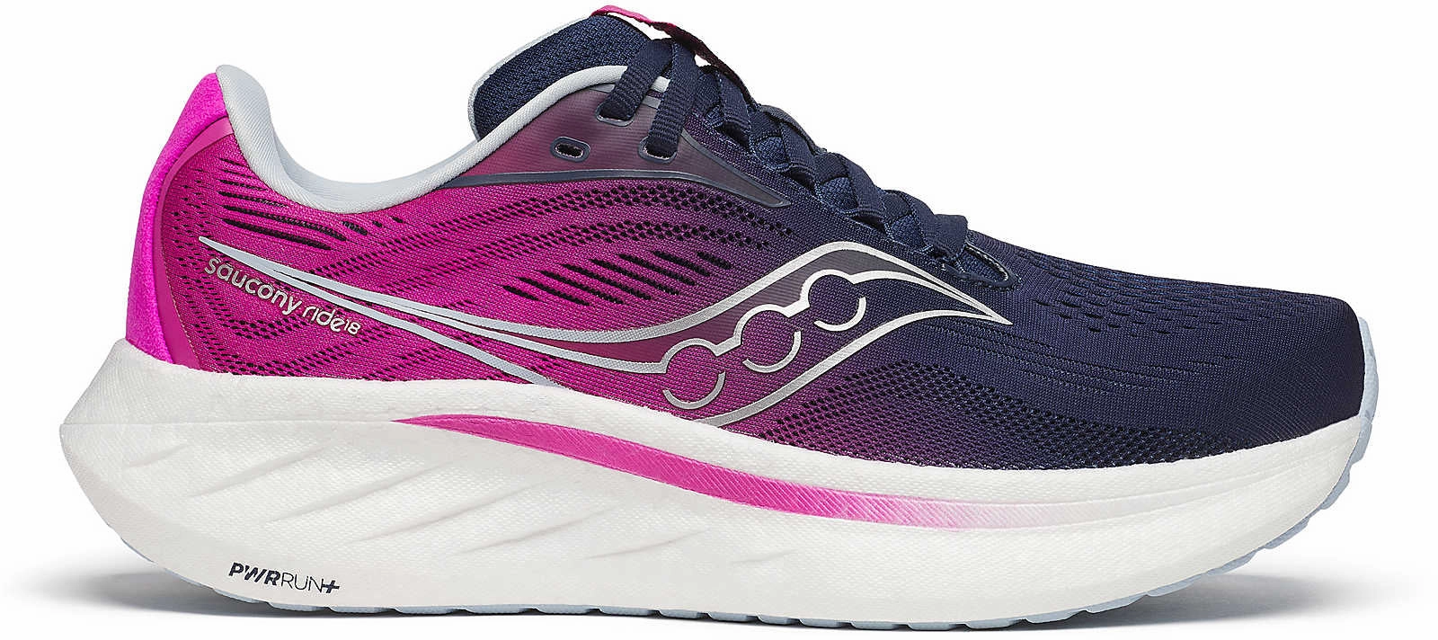 cool shoes Saucony Ride 18 Womens Running Shoes - Blue