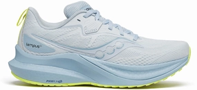 Multi   Directional Flex Hollow Core Technology Saucony Tempus 2 Womens Running Shoes - Blue
