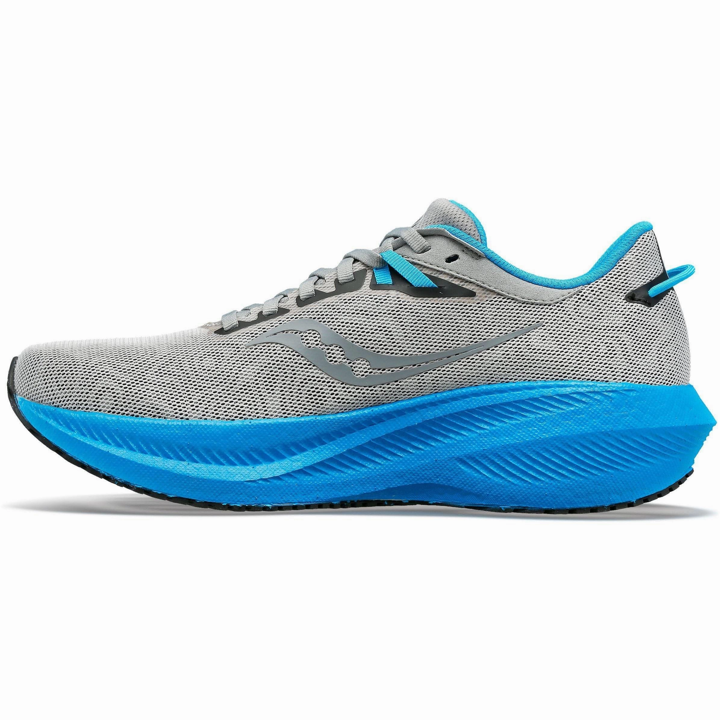 shoe width Saucony Triumph 21 Womens Running Shoes - Grey