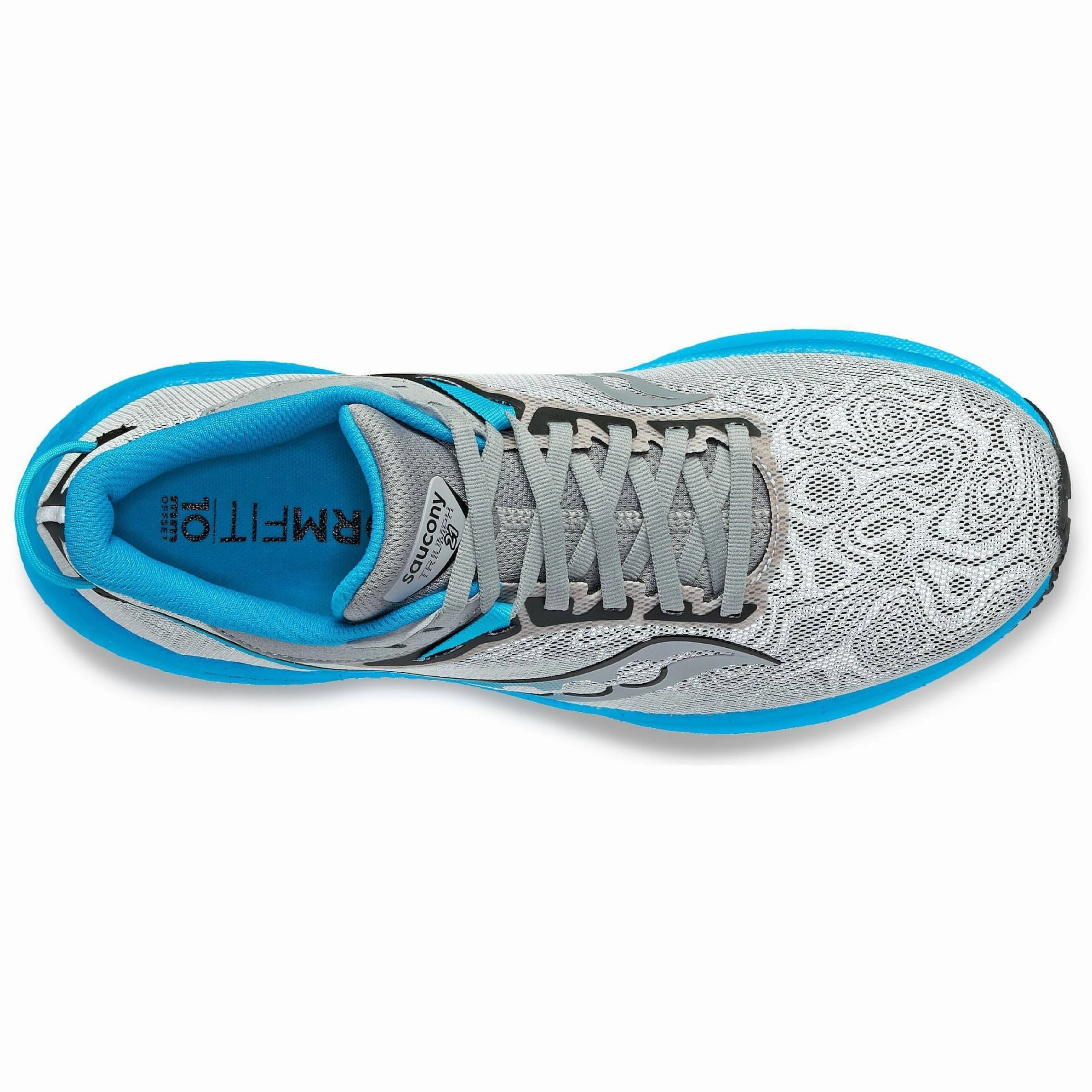 races Saucony Triumph 21 Womens Running Shoes - Grey